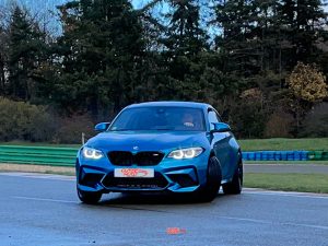 BMW M2 Drift Bleue